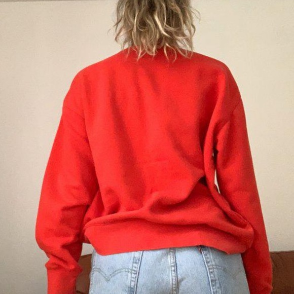 Red H&M crew neck - Picture 3 of 4